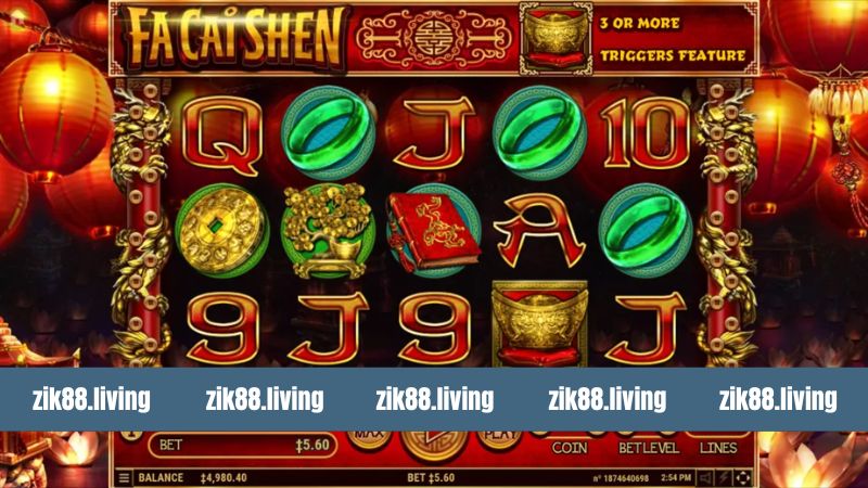 Fa Cai Shen - Bí Kíp Săn Hũ Hiệu Quả Từ Cao Thủ Zik88 3 Điểm nổi bật của nổ hũ trực tuyến tại Zik88